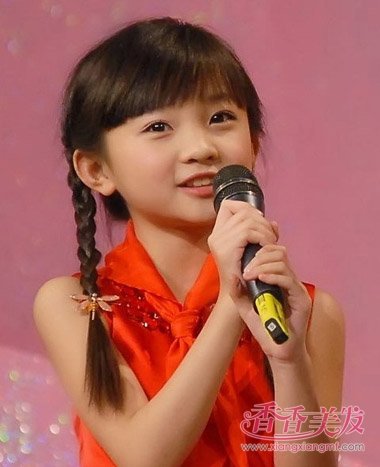 长头发小女孩怎么编头发 长头发怎么编好看图