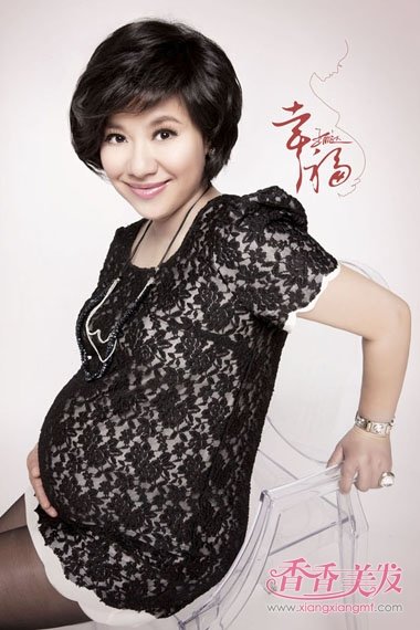 孕妇适合的短发发型 最漂亮的短发发型(2)_香香