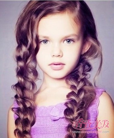 小孩子长发适合怎样编发好看 小孩长发简单编