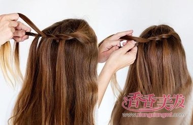 小孩子长发适合怎样编发好看 小孩长发简单编