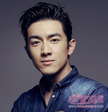 男明星方形脸中长发图片 方脸适合什么中短发