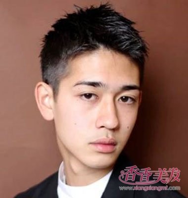 适合脸长的男生发型图片 长脸男孩发型图片大全