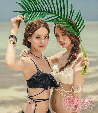 女生披头发编韩版辫子方法 韩式头发辫子造型