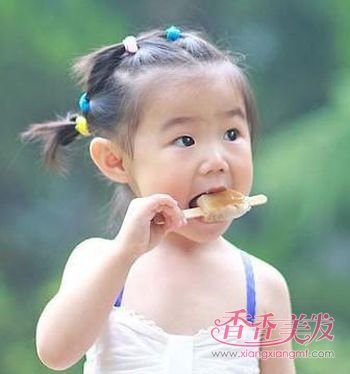 儿童短辫子发型大全 小孩子短点头发扎辫子发