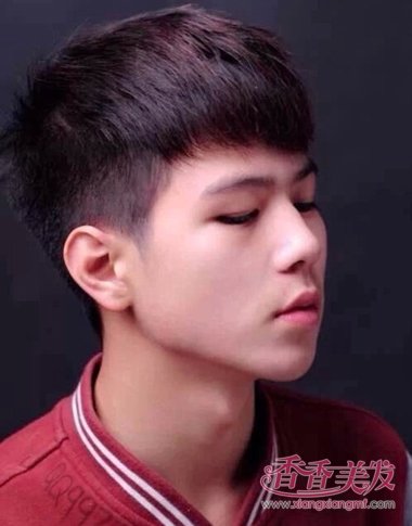 男孩瓜壳头发型设计大全 什么发型适合男学生图片(2)_香香美发手机版