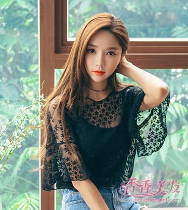 头发少脸小的女生适合什么发型 2017年脸小适合那样