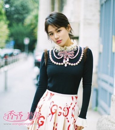 马思纯被夸衣品好 发型亮点成就好衣品(3)