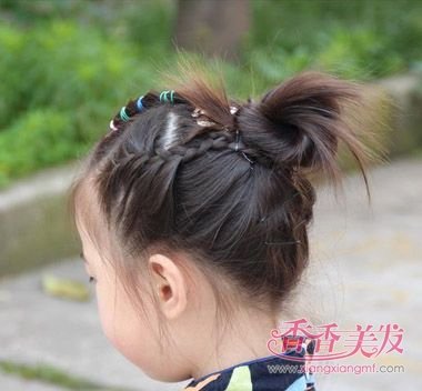 女大童头像发型生日生日简单扎法发型可爱蜜女生qq闺图片