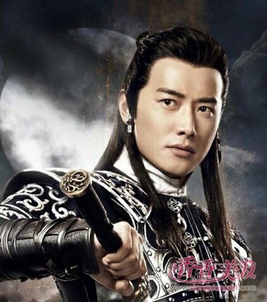 古装小王子罗晋的发型 锦绣未央汉服发型最显