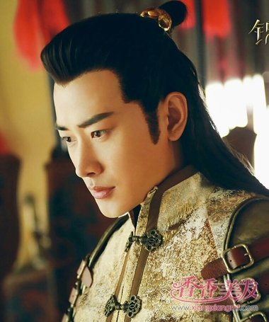 古装小王子罗晋的发型 锦绣未央汉服发型最显