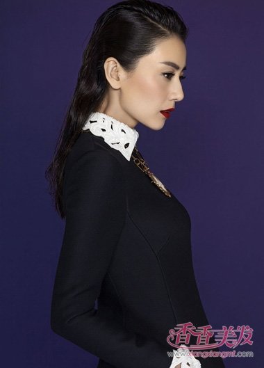 网曝高圆圆怀孕预产期12月 女神发型你最中意