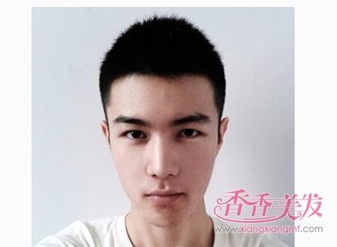 男士把两边头发剃平 男士平头发型修剪(2)
