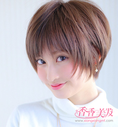 什么样的短发适合大脸大头的女生?