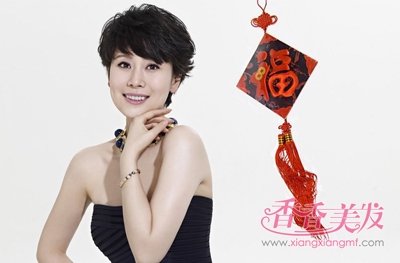 海清超短发也可以如此性感 海清超短发诠释魅