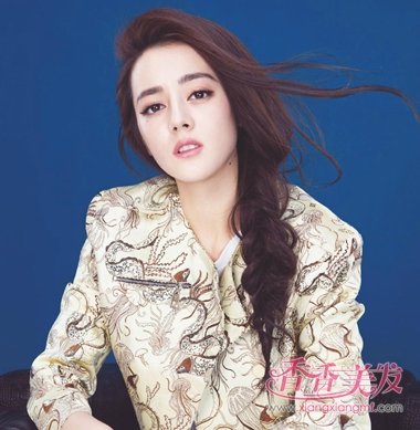 wuli热巴首次录跑男美过baby 迪丽热巴优雅扎发