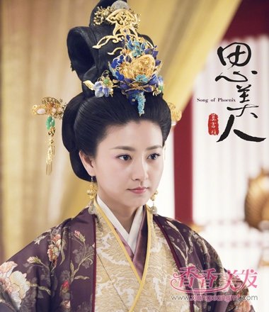 《思美人》斓曦楚国南后 古装发型