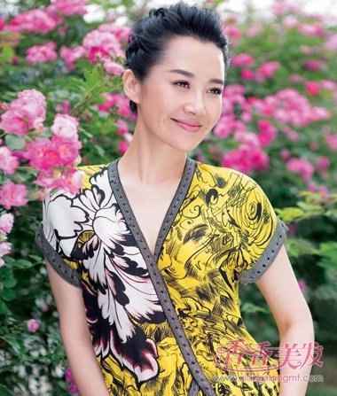 5大酒窝女星发型各不相同 刘诗诗爱短发林心如