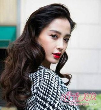 深栗色颜色的头发图片 2018女生染头发颜色图片