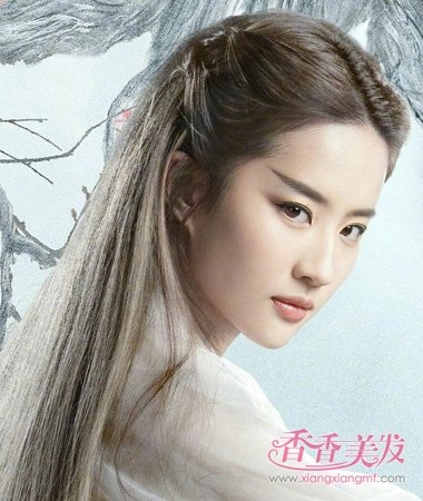 电影版白浅上神刘亦菲的发型 第一美人这样梳