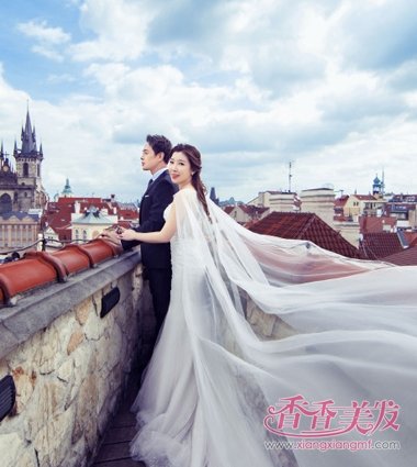 落十一董春辉新婚拍大片 婚纱照还能这样拍(2)