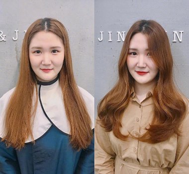 女生四六分 长发 卷发发型