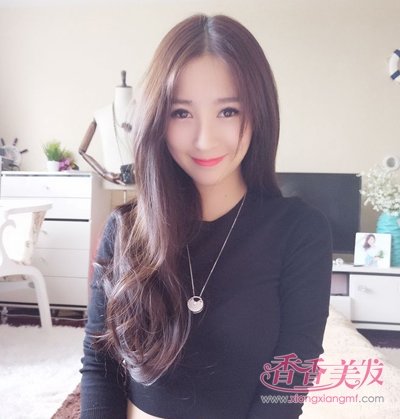 2018女生最潮刘海发型让你秒回巴掌脸(2)