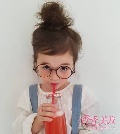 刘海那么多小公主如何选 适合小女孩的萌系刘海发型(3)