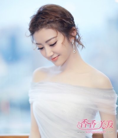 短发女生浪漫 编发发型