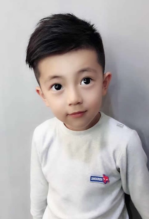 剃帅气可爱头发型图片 小朋友剪阳光短头发打造 幼儿男孩剪出的短发