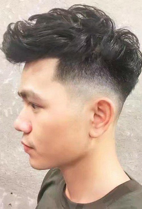 首页 男生发型 男生短发 男生两边剃掉的短头发设计 阳光帅酷学生头