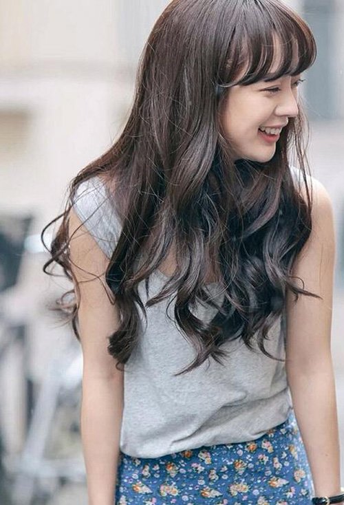 女生发型 刘海 快手网红内翻卷刘海发型图 心动秋冬季节的卷发造型