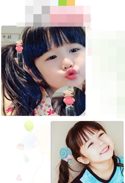 4岁女宝宝长发扎发造型 小女孩扎乖巧辫子发型