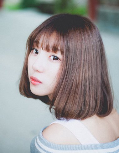 瓜子脸发型