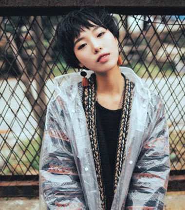 短发-怎么扎好看短发-女生短发发型-韩国女生短