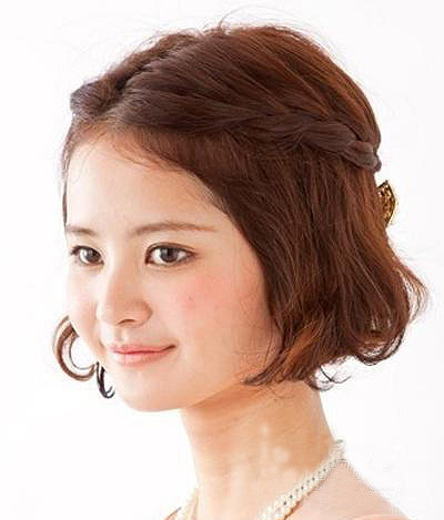 头发编法-如何编头发-韩式编发步骤-韩国编发图