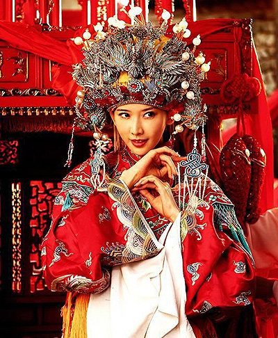 那些年高圆圆的结婚照 国民女神新娘发型大盘