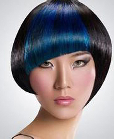 女生潮流不对称短发精选 彰显个性炫酷今冬(2