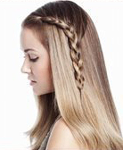 盘头发的方法图解-如何编头发-扎头发的技巧-梳