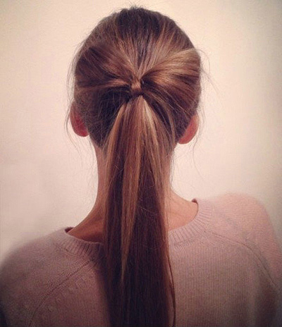 盘<em>头发</em>的方法图解-<em>如何编头发</em>-扎头发的技巧-梳