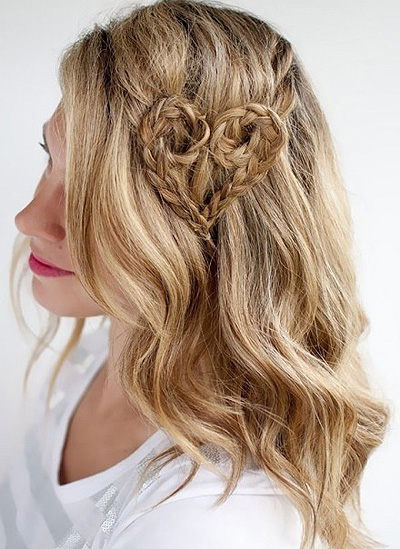 头发编法-如何编头发-韩式编发步骤-韩国编发图