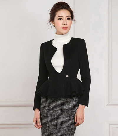 职场女性发型-职场盘发-职场短发-办公室白领发