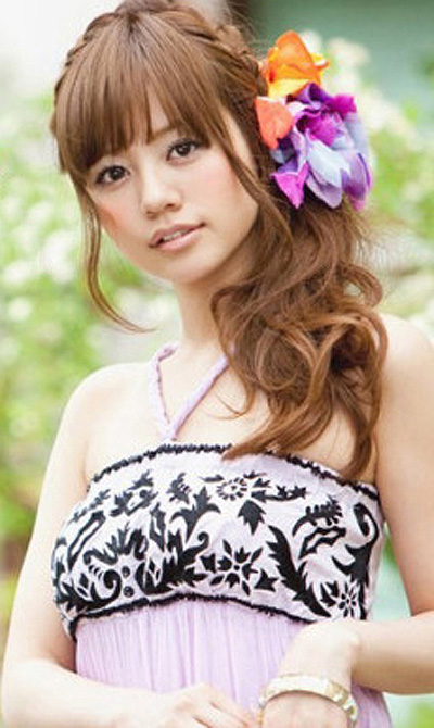 头发编法-如何编头发-韩式编发步骤-韩国编发图