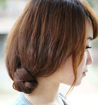 <em>2015</em>韩国编头发发型 最新流行编发发型DIY