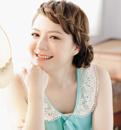 头发编法-如何编头发-韩式编发步骤-韩国编发图