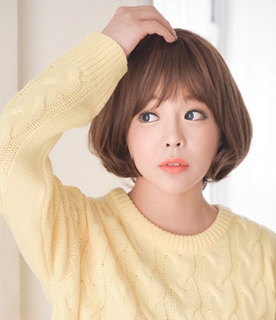 圆脸发型-大圆脸适合的发型-圆脸短发发型图片-圆脸发型设计图片-胖圆脸适合什么发型-圆脸直发发型设计