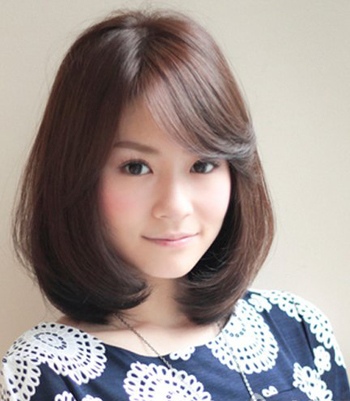 菱形脸型适合的发型-菱形脸适合什么发型-适合