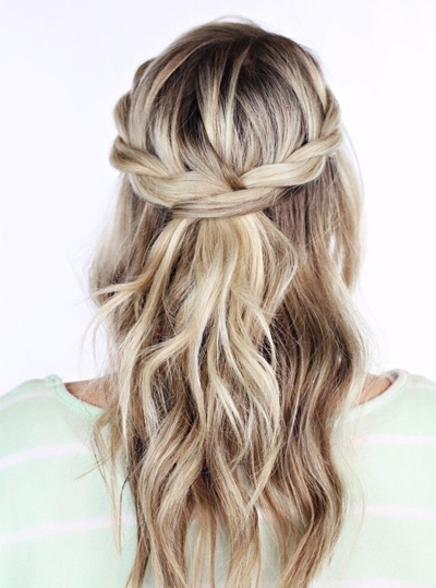 头发编法-如何编头发-韩式编发步骤-韩国编发图解-短发长发编发-刘海编发-法式编发-新娘编发-女孩子发型编法