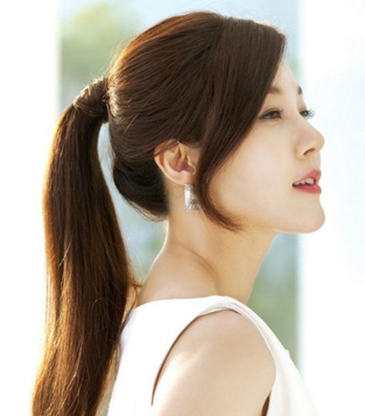 马尾发型-双马尾扎法-学生马尾辫-韩式蓬松马尾