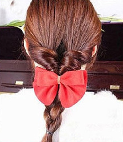 扎头发的方法-简单扎发技巧-扎头发的发型-韩式