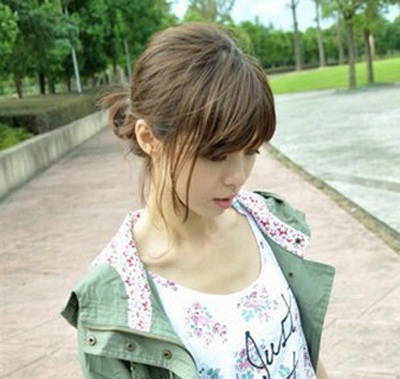 盘头发的方法图解-如何编头发-扎头发的技巧-梳